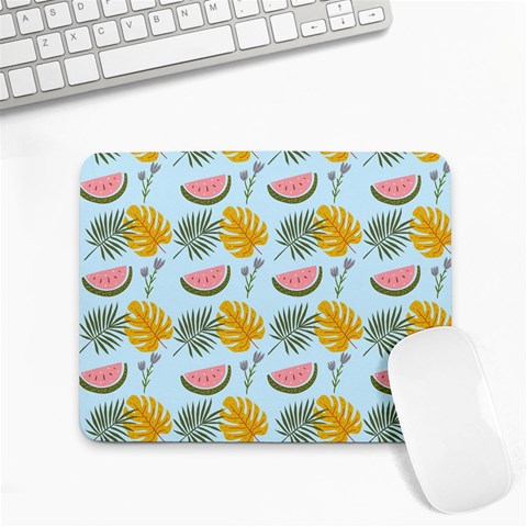 Summer Pattern Texture Vibes Small Mousepad from ArtsNow.com Front