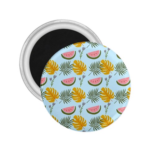 Summer Pattern Texture Vibes 2.25  Magnets from ArtsNow.com Front