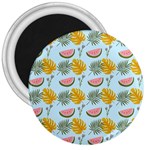 Summer Pattern Texture Vibes 3  Magnets