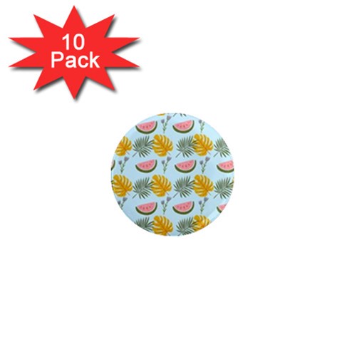 Summer Pattern Texture Vibes 1  Mini Magnet (10 pack)  from ArtsNow.com Front