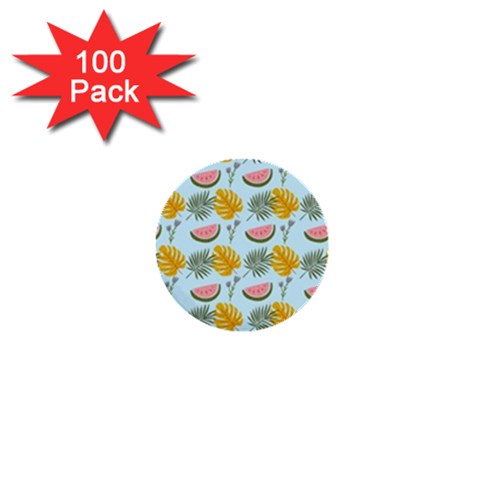 Summer Pattern Texture Vibes 1  Mini Buttons (100 pack)  from ArtsNow.com Front
