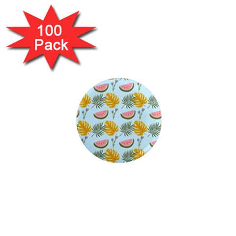 Summer Pattern Texture Vibes 1  Mini Magnets (100 pack)  from ArtsNow.com Front