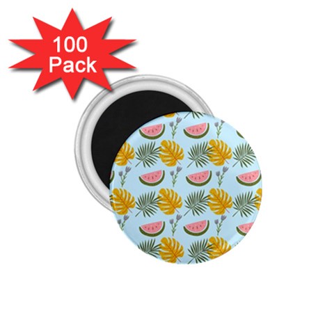 Summer Pattern Texture Vibes 1.75  Magnets (100 pack)  from ArtsNow.com Front