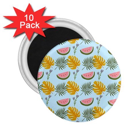 Summer Pattern Texture Vibes 2.25  Magnets (10 pack)  from ArtsNow.com Front