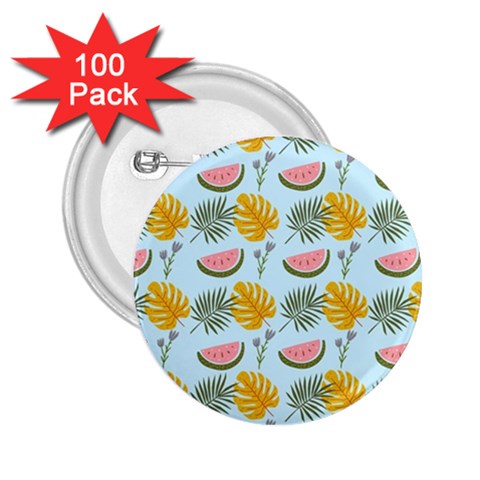 Summer Pattern Texture Vibes 2.25  Buttons (100 pack)  from ArtsNow.com Front