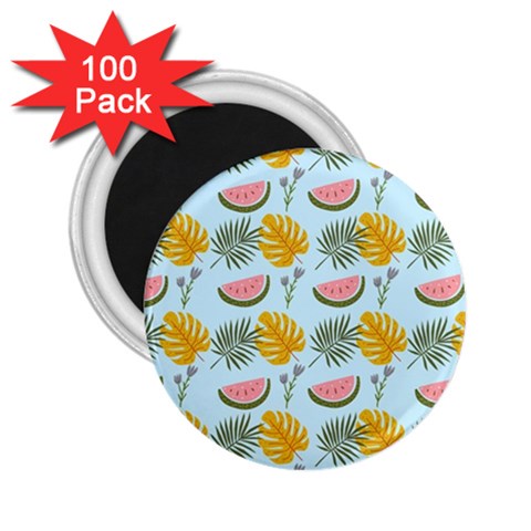 Summer Pattern Texture Vibes 2.25  Magnets (100 pack)  from ArtsNow.com Front