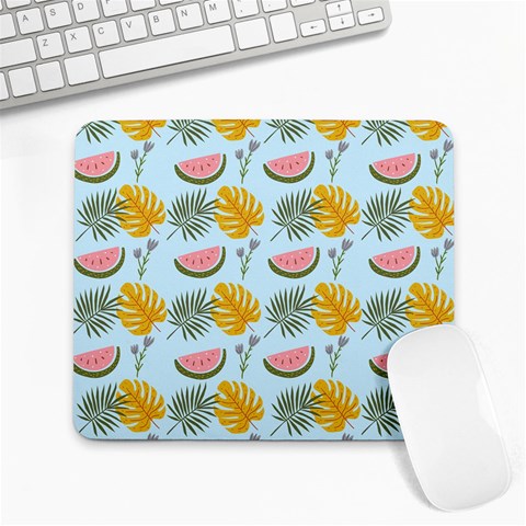 Summer Pattern Texture Vibes Large Mousepad from ArtsNow.com Front