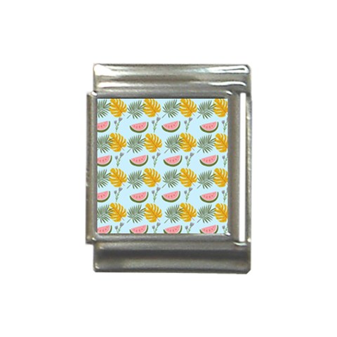 Summer Pattern Texture Vibes Italian Charm (13mm) from ArtsNow.com Front