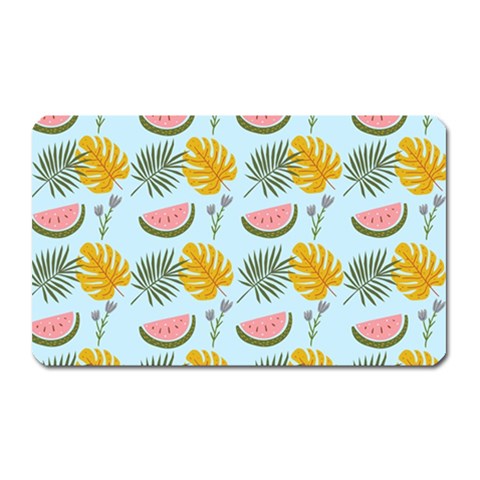 Summer Pattern Texture Vibes Magnet (Rectangular) from ArtsNow.com Front