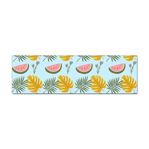 Summer Pattern Texture Vibes Sticker Bumper (100 pack) from ArtsNow.com Front
