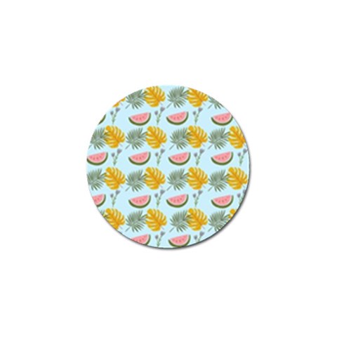 Summer Pattern Texture Vibes Golf Ball Marker from ArtsNow.com Front