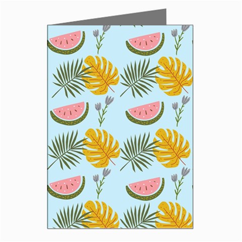 Summer Pattern Texture Vibes Greeting Cards (Pkg of 8) from ArtsNow.com Left