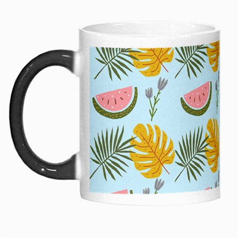 Summer Pattern Texture Vibes Morph Mug from ArtsNow.com Left