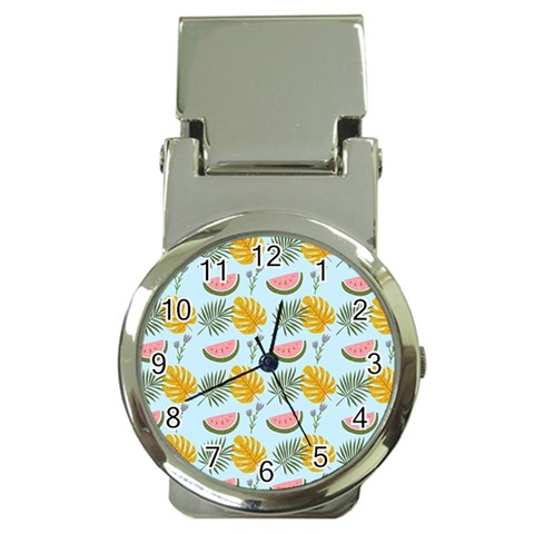 Summer Pattern Texture Vibes Money Clip Watches from ArtsNow.com Front