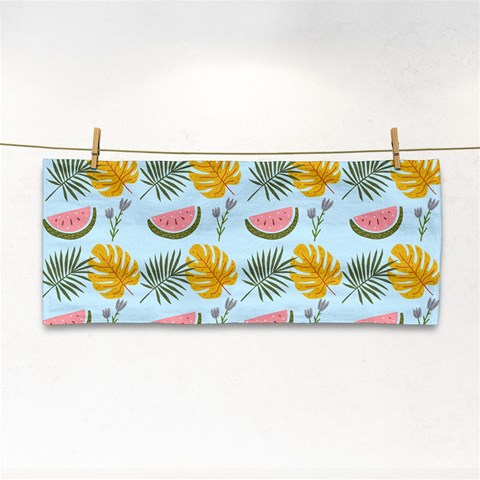 Summer Pattern Texture Vibes Hand Towel from ArtsNow.com Front