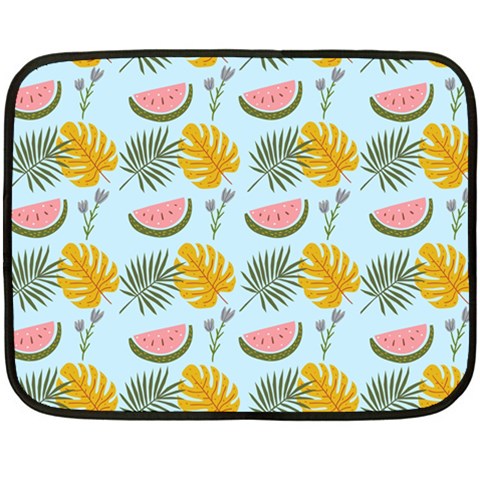 Summer Pattern Texture Vibes Fleece Blanket (Mini) from ArtsNow.com 35 x27  Blanket