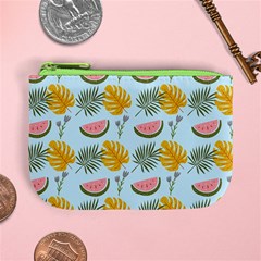 Summer Pattern Texture Vibes Mini Coin Purse from ArtsNow.com Front