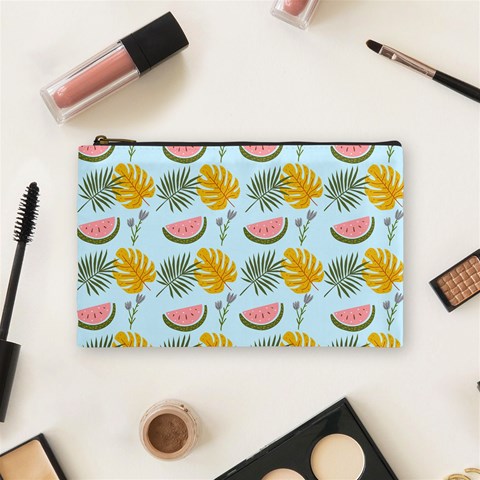 Summer Pattern Texture Vibes Cosmetic Bag (Medium) from ArtsNow.com Front