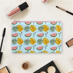 Summer Pattern Texture Vibes Cosmetic Bag (Medium) from ArtsNow.com Front
