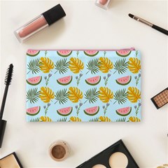Summer Pattern Texture Vibes Cosmetic Bag (Medium) from ArtsNow.com Back