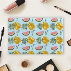 Summer Pattern Texture Vibes Cosmetic Bag (Large) from ArtsNow.com Front