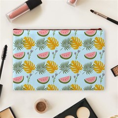 Summer Pattern Texture Vibes Cosmetic Bag (Large) from ArtsNow.com Back