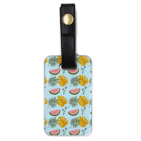 Summer Pattern Texture Vibes Luggage Tag (one side) from ArtsNow.com Front