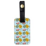 Summer Pattern Texture Vibes Luggage Tag (one side)