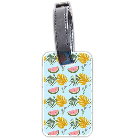 Summer Pattern Texture Vibes Luggage Tag (two sides) from ArtsNow.com Front