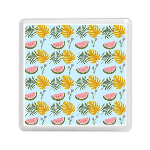 Summer Pattern Texture Vibes Memory Card Reader (Square) from ArtsNow.com Front