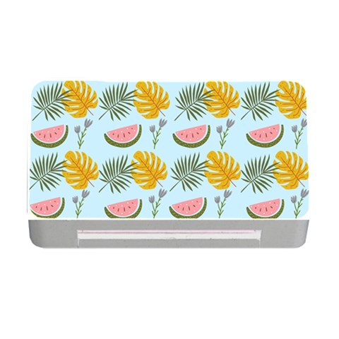 Summer Pattern Texture Vibes Memory Card Reader with CF from ArtsNow.com Front