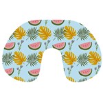 Summer Pattern Texture Vibes Travel Neck Pillow
