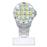 Summer Pattern Texture Vibes Plastic Nurses Watch