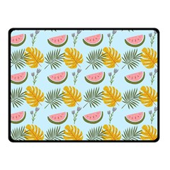 Summer Pattern Texture Vibes Two Sides Fleece Blanket (Small) from ArtsNow.com 45 x34  Blanket Front
