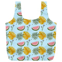 Summer Pattern Texture Vibes Full Print Recycle Bag (XL) from ArtsNow.com Back