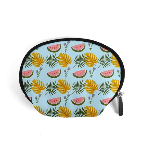 Summer Pattern Texture Vibes Accessory Pouch (Small) from ArtsNow.com Front