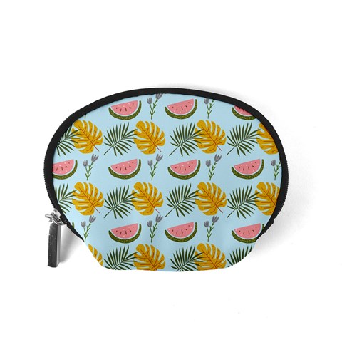 Summer Pattern Texture Vibes Accessory Pouch (Small) from ArtsNow.com Back