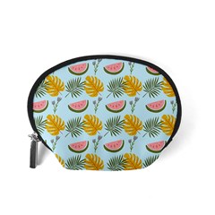 Summer Pattern Texture Vibes Accessory Pouch (Small) from ArtsNow.com Back