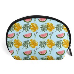 Summer Pattern Texture Vibes Accessory Pouch (Large) from ArtsNow.com Front