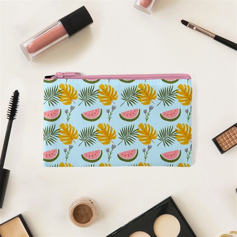 Summer Pattern Texture Vibes Cosmetic Bag (XS) from ArtsNow.com Front