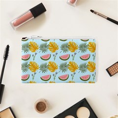 Summer Pattern Texture Vibes Cosmetic Bag (XS) from ArtsNow.com Front