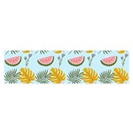 Summer Pattern Texture Vibes Oblong Satin Scarf (16  x 60 )