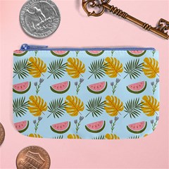 Summer Pattern Texture Vibes Large Coin Purse from ArtsNow.com Front