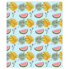 Summer Pattern Texture Vibes Drawstring Pouch (XS) from ArtsNow.com Front