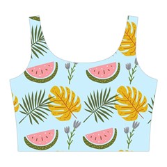 Summer Pattern Texture Vibes Midi Sleeveless Dress from ArtsNow.com Top Back