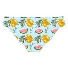 Summer Pattern Texture Vibes Cross Back Hipster Bikini Set from ArtsNow.com Back Under