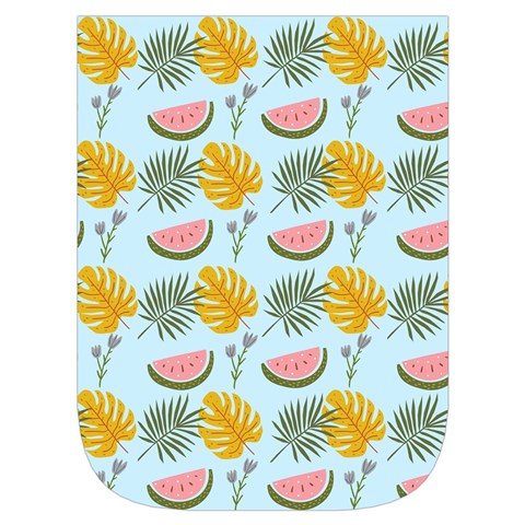 Summer Pattern Texture Vibes Waist Pouch (Small) from ArtsNow.com Front Pocket