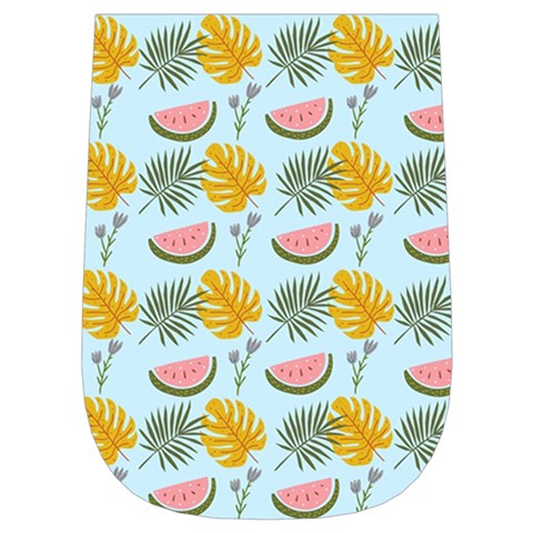 Summer Pattern Texture Vibes Wristlet Pouch Bag (Small) from ArtsNow.com Right Side