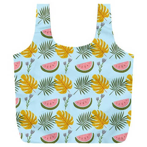 Summer Pattern Texture Vibes Full Print Recycle Bag (XXXL) from ArtsNow.com Front