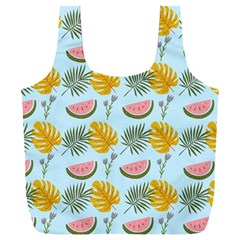 Summer Pattern Texture Vibes Full Print Recycle Bag (XXXL) from ArtsNow.com Back